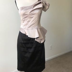 KAREN MILLEN COCKTAIL Strapless Pencil Dress